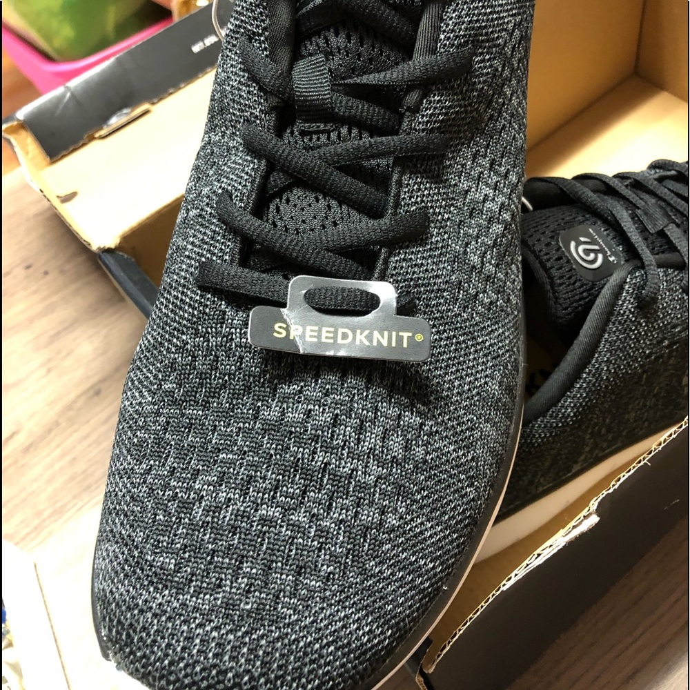 Champions sneakers.